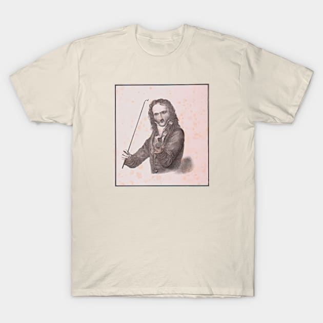 Paganini portrait T-Shirt by ClassicalMusicians